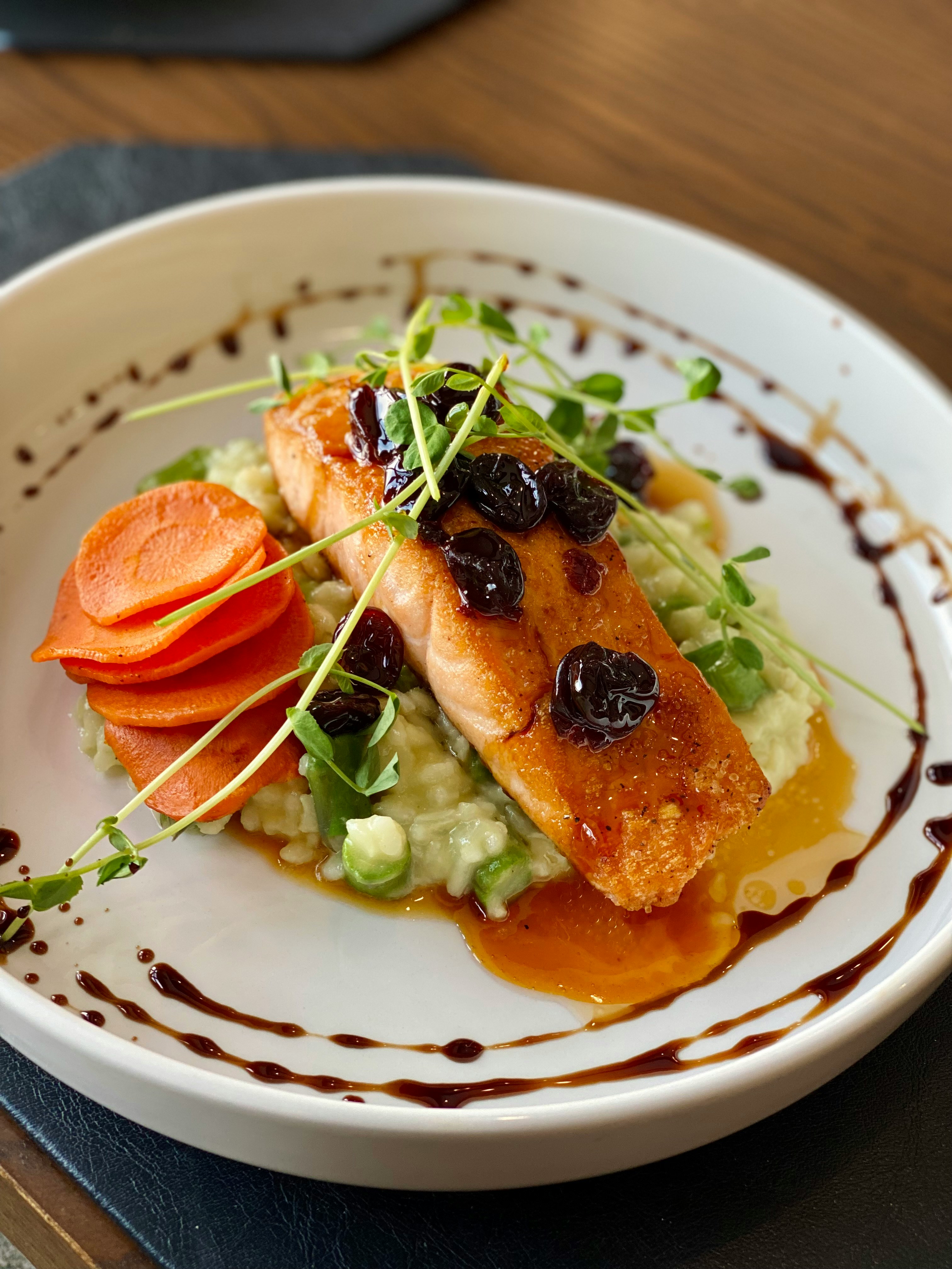Salmon plate catering Toronto